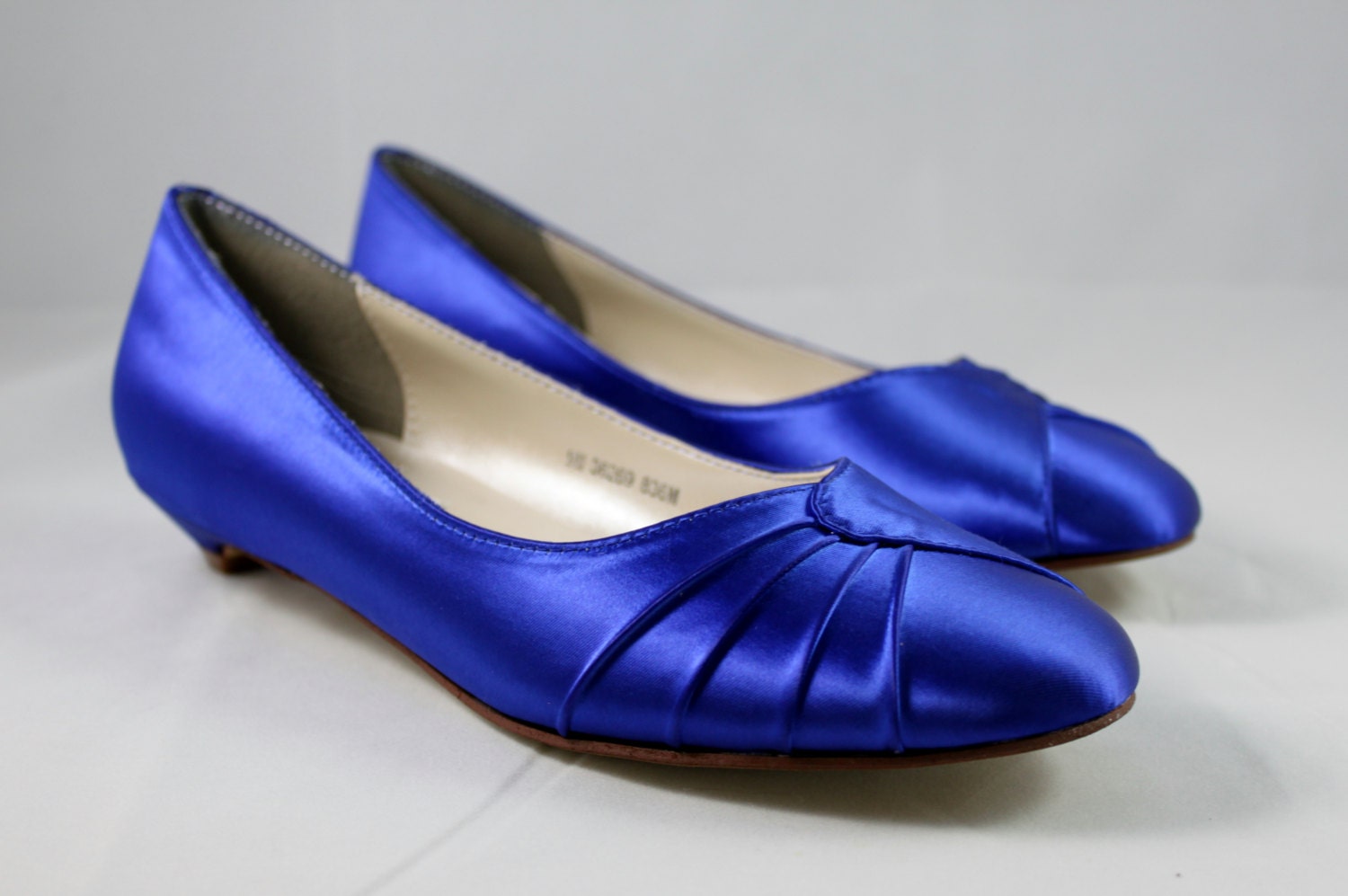 royal blue flats size 10