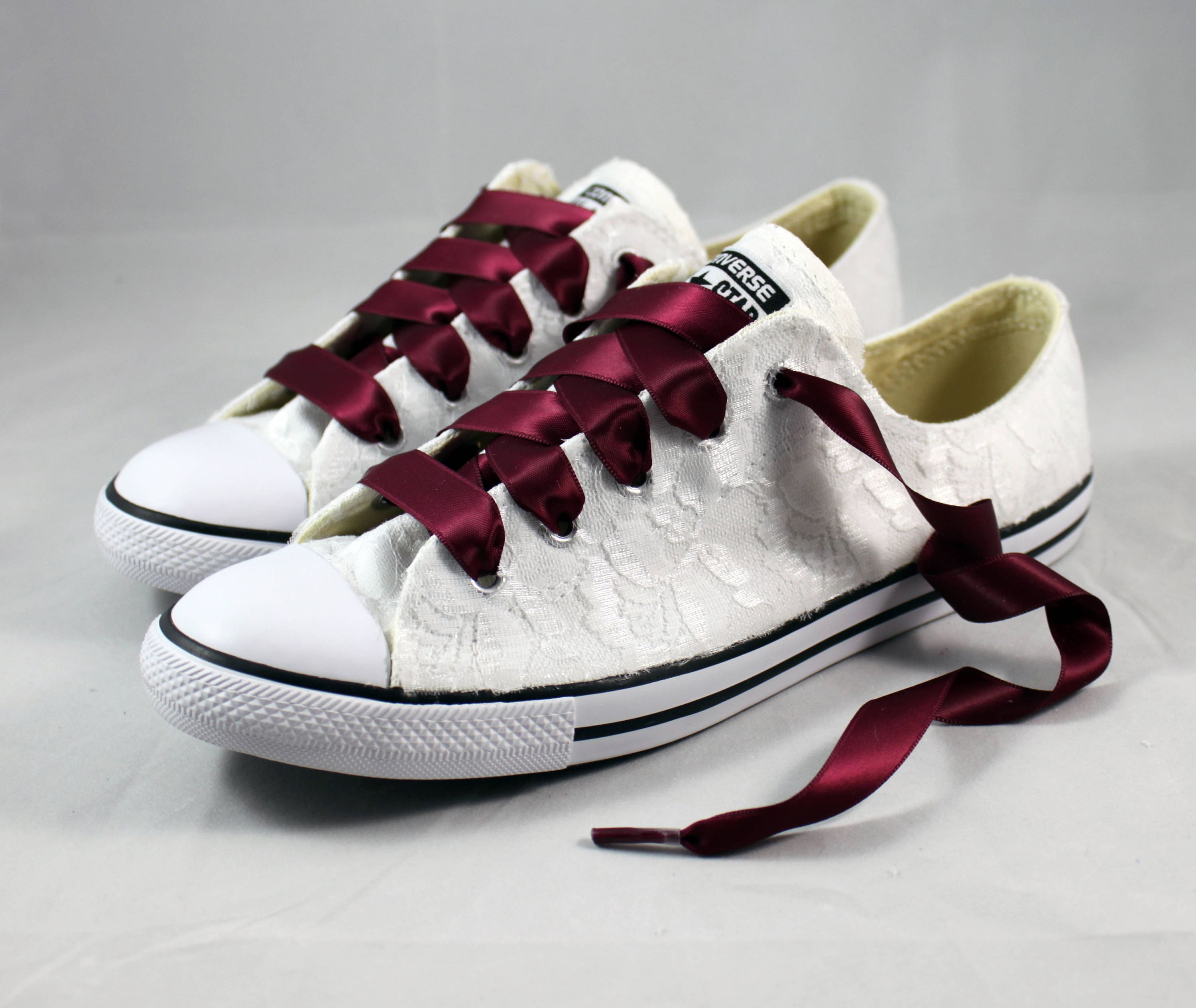 converse dainty burgundy