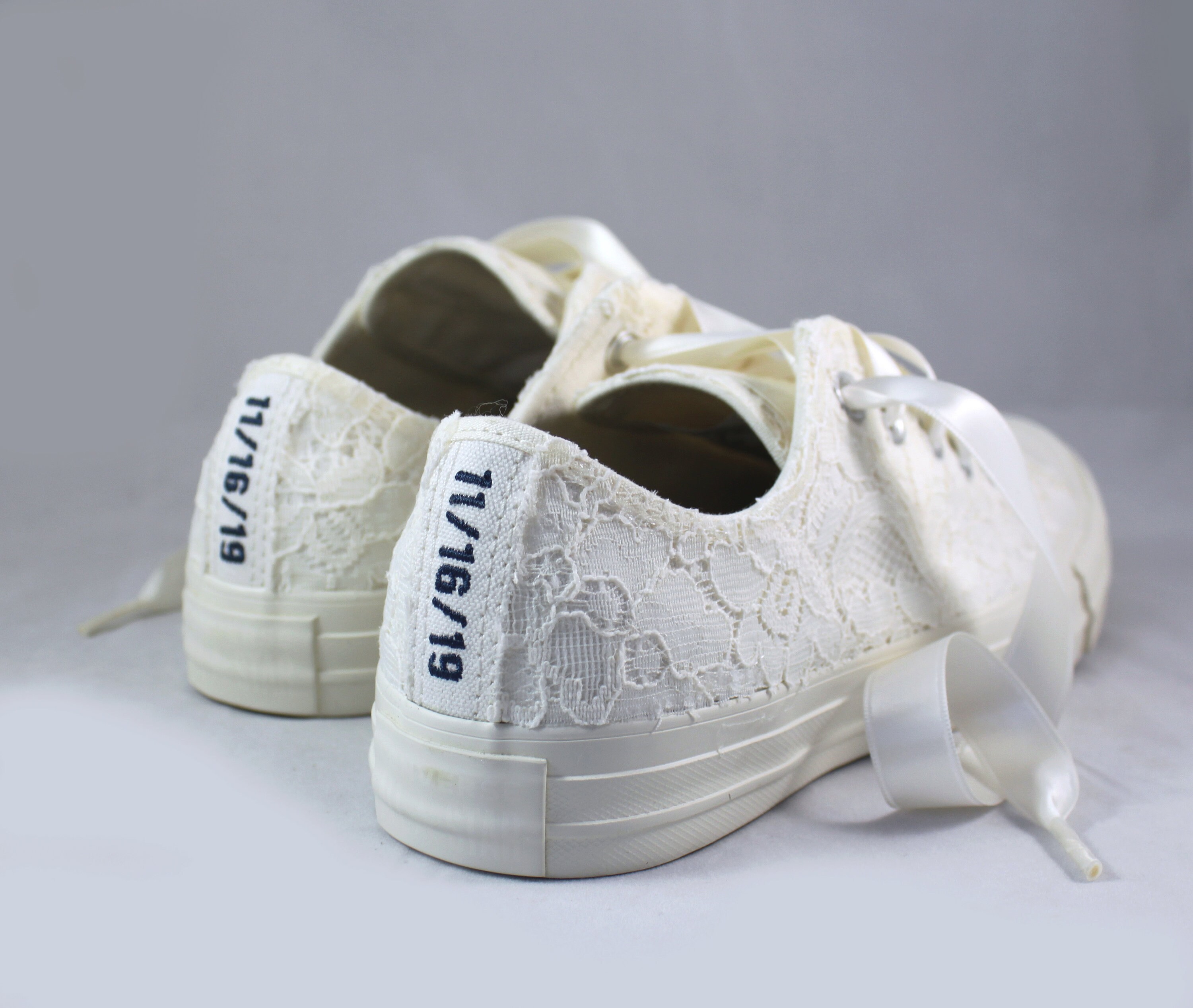 custom wedding tennis shoes
