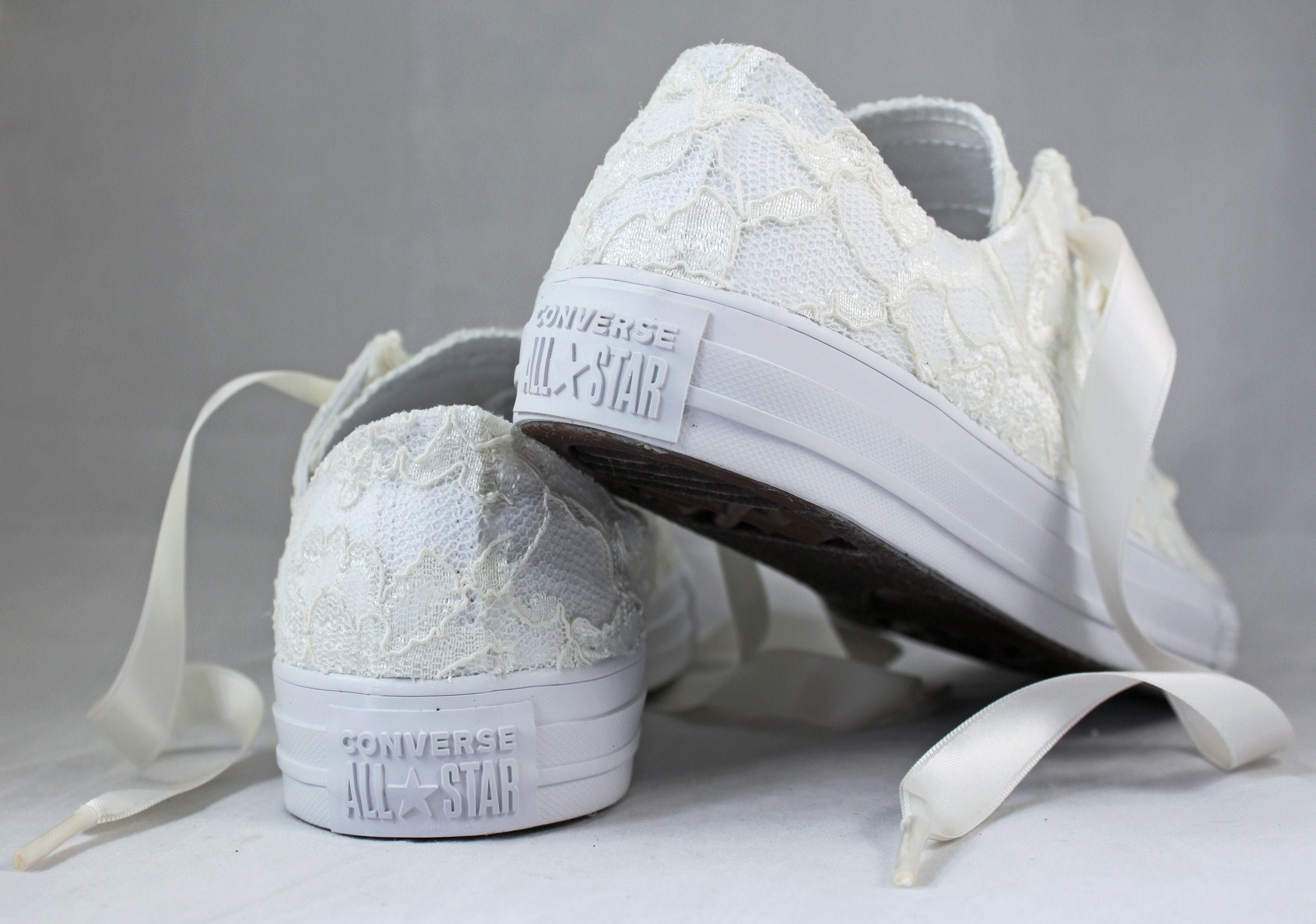 wedding converse ivory