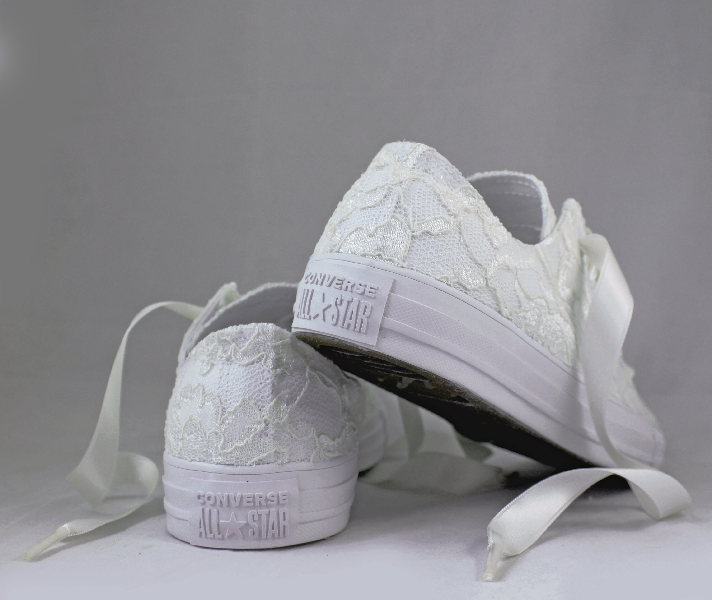 wedding converse ivory