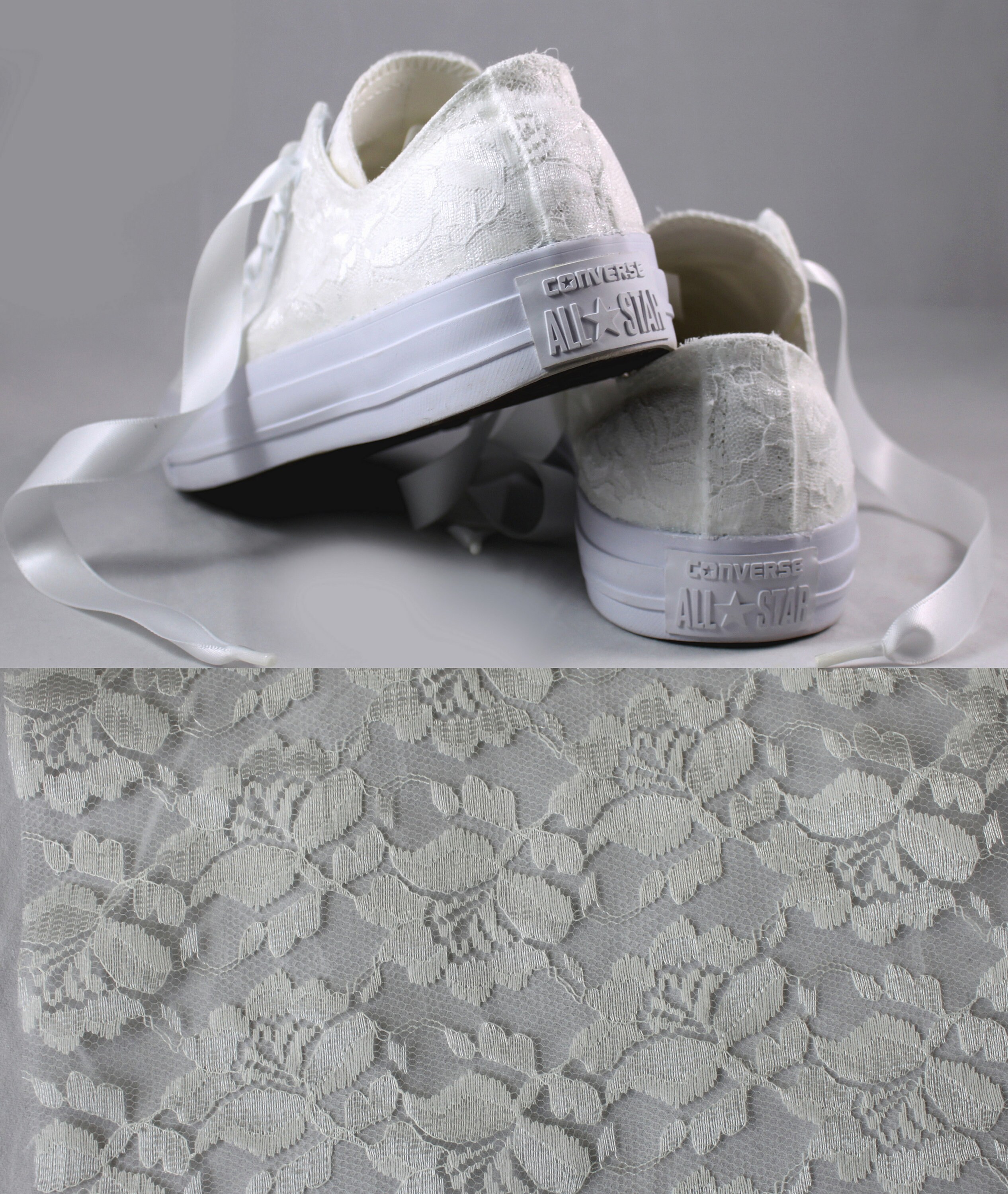 ivory lace converse