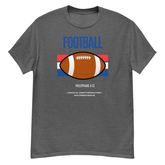 フットボールストライプス フィル 4:13 Tシャツ - Etsy 日本