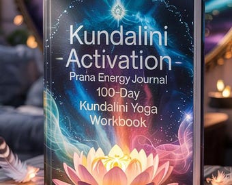 Activación de Kundalini – Diario de Energía Prana / Cuaderno de ejercicios de Kundalini Yoga de 100 días / Pack de 3 PDF (170 páginas)