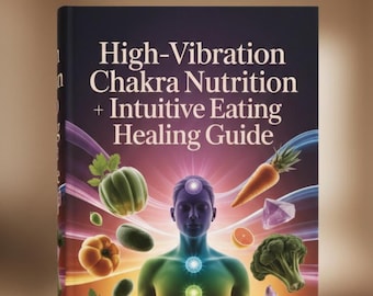 High-Vibration Chakra Nutrition + Intuitive Eating Healing Guide eBook (PDF)