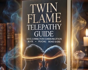 Gids voor tweelingziel telepathie • Communicatieboek zielsverbinding • Paranormale verbintenissen