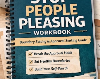 Werkboek Stop People Pleasant – Gids voor het stellen van grenzen en het zoeken naar goedkeuring