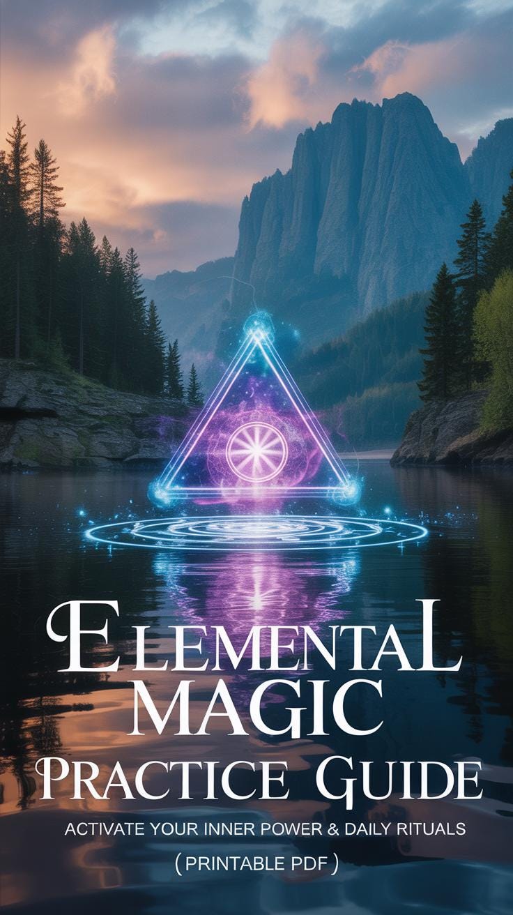 Elemental Ritual Elemental Magic Practice Guide – Activate Your Inner Power & Daily ...