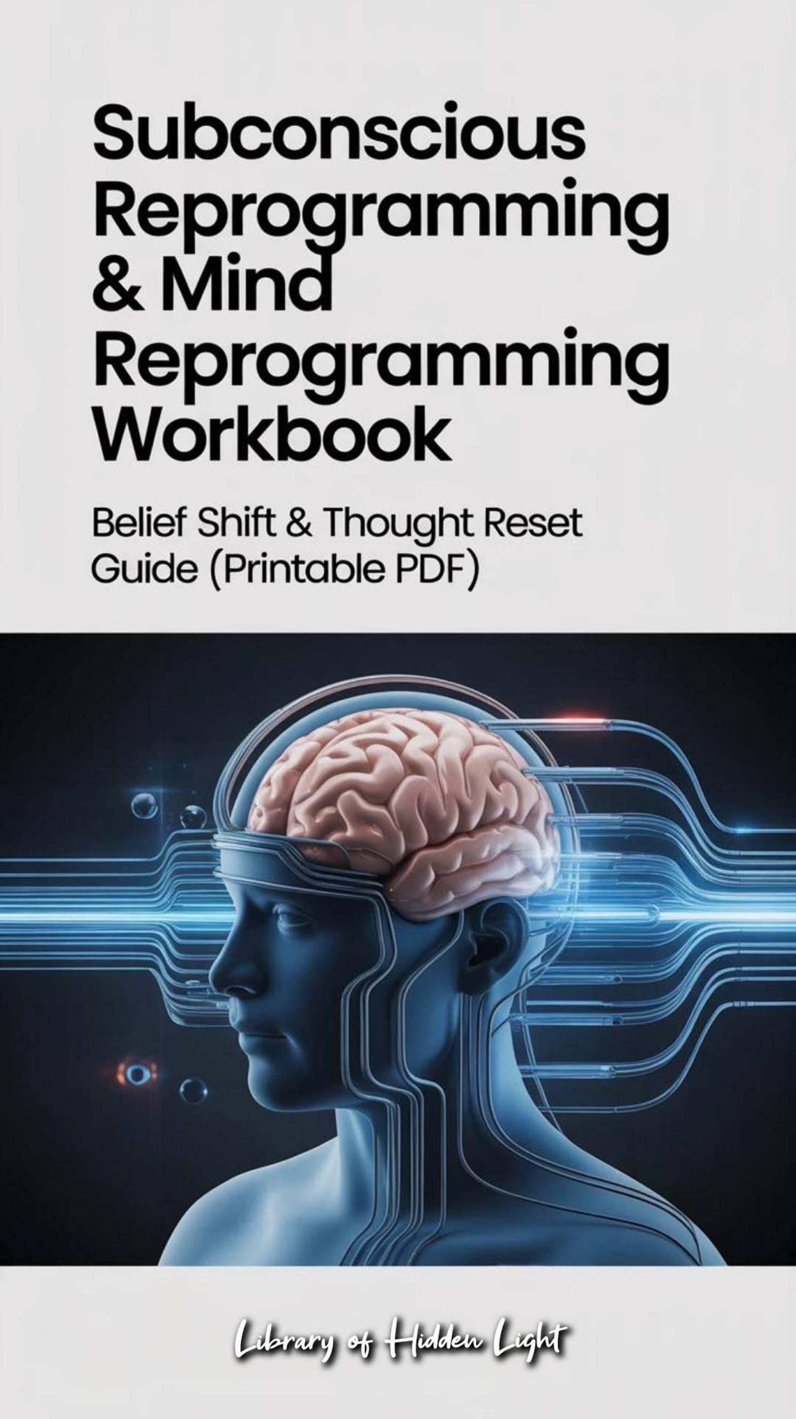 Mental Reprogramming Subconscious & Mind Reprogramming Workbook • Belief Shift, Thought ...