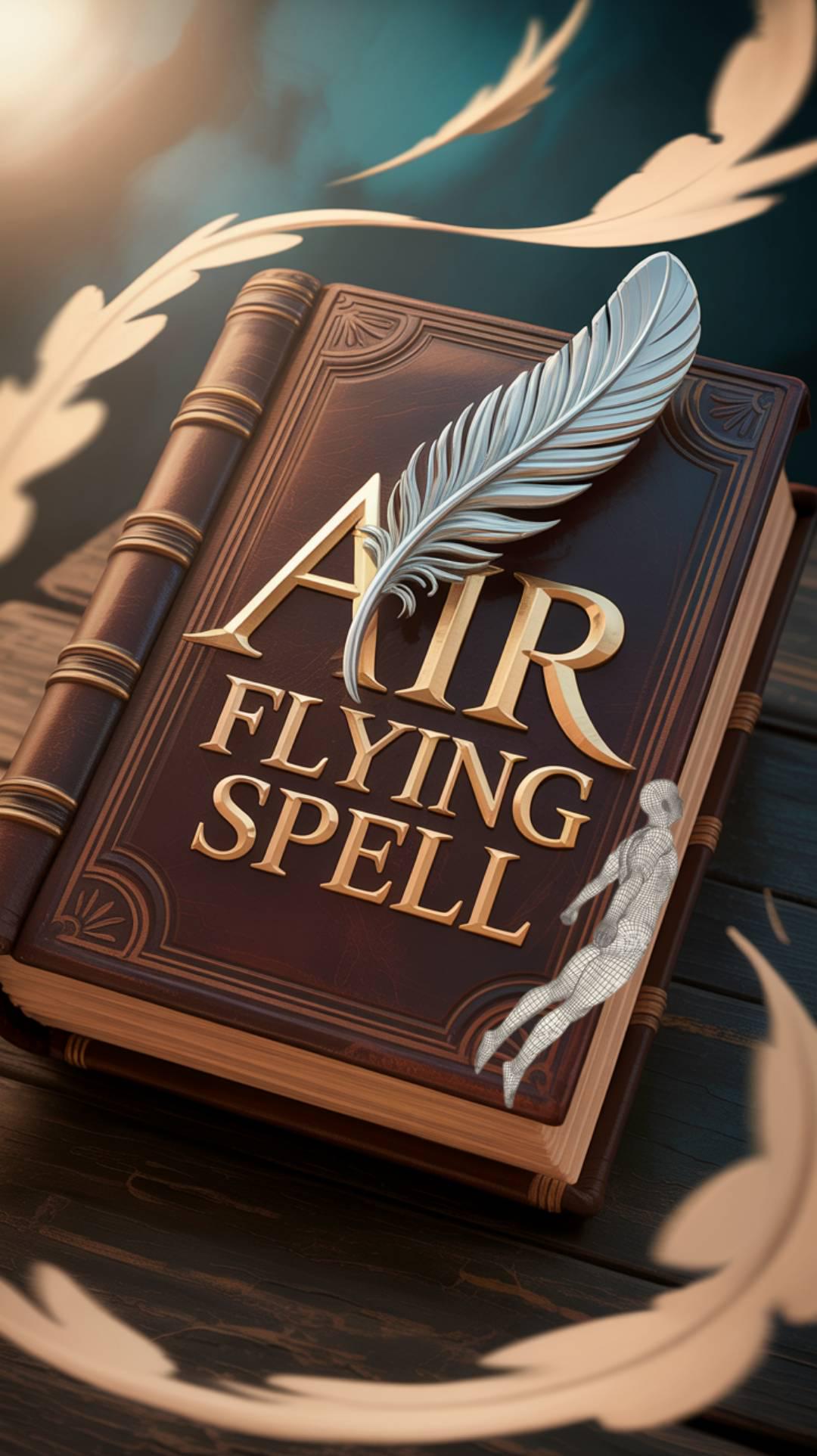Flight Spell Air Flying Spell – Levitation Book of Talisman - Etsy