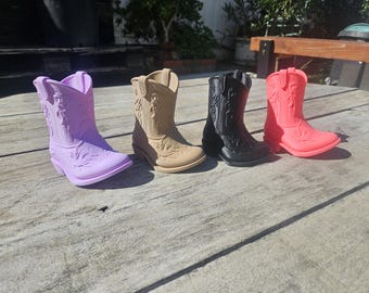 Cowboy Boot Makeup brush/Pen Holder