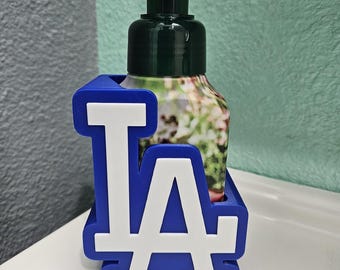 LA Dodgers Soap Holder | 3D Printed Baseball Bathroom Decor