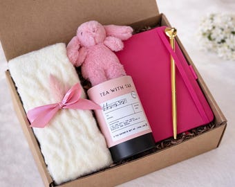 Sending Hugs Care Package for Her, Thinking of You, Birthday, Get Well Soon Gift,  Spa Gift Set