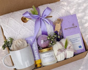 Self Care Gift Box for Women, Cozy Care Package, Thinking of You Gift, Get Well Soon Gift, Hug in a Box, Relaxation Spa Gift