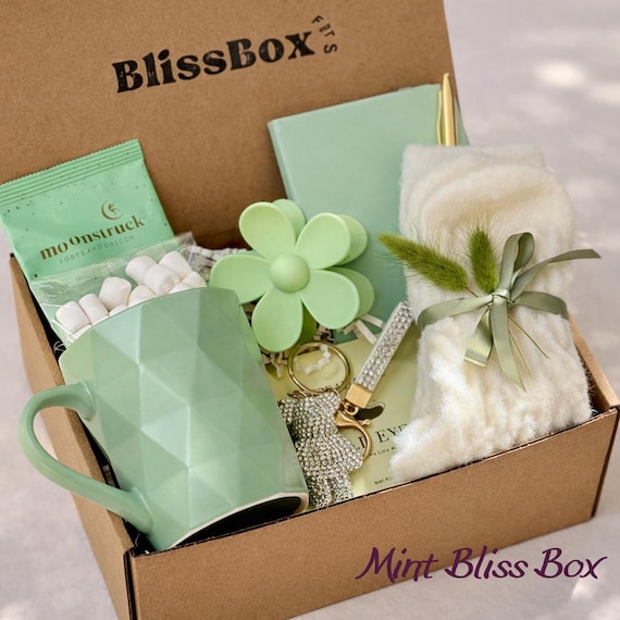 Thank You Gift for Women, Appreciation Gift Box, Self Care Gift Basket, Coworker Gift, Thinking of You Care Package, Teacher Gift Box