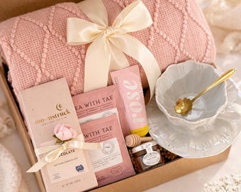 Self Care Gift Box for Women, Birthday Gift for Her, Thinking Of You, Best Friend Gift, Gift, Cozy Self Care Set, Relaxation Gift Box