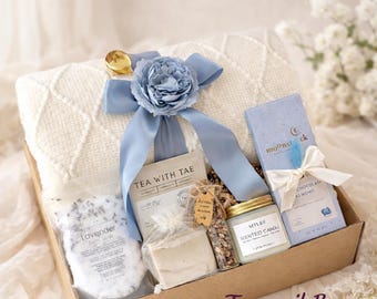 Self Care Gift Box, Cozy Spa Gift Set, Self Care Gift Box, Relaxation Gift, Care Package, Birthday Gift, Thinking of You Gift, Comfort Gift