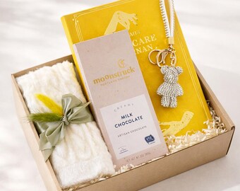 Gift Box for Her, Cozy Care Package, Spa Gift Set, Relaxation Gift, Thinking of You Gift, Birthday Gift for Women