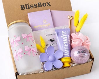 Self Care Gift Box for Women, Spa Gift Basket, Birthday Gift for Her, Thinking of You Gift, Care Package