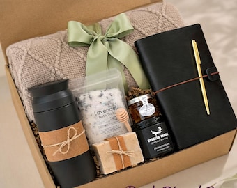 Regalo para hombre, regalo de cumpleaños para esposo, idea de regalo para novio, regalo de autocuidado para hombres, paquete de cuidado para él, regalo para papá, set de relajación