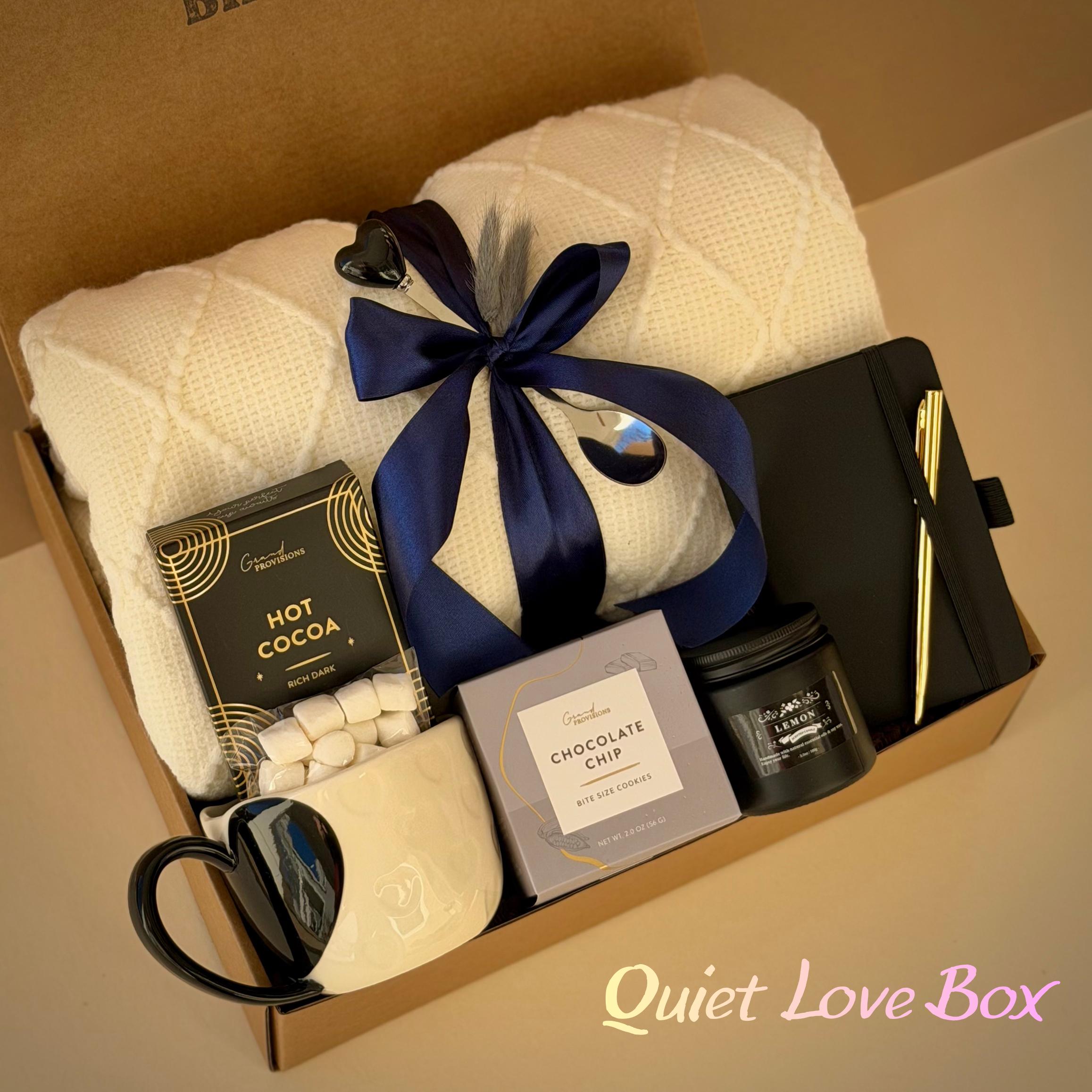 Cozy Gift Box for Couples, Romantic Gift Box for Couples, Anniversary ...