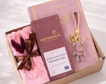 Cozy Spa Gift Box, Wellness Gift for Her, Self Care Package, Birthday Gift Idea, Thinking of You Gift Set