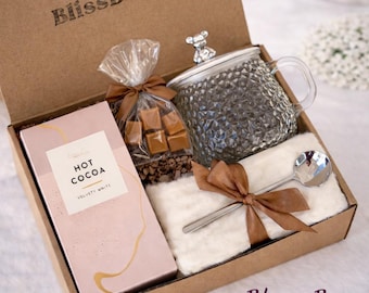 Self Care Gift Box for Women, Spa Gift Basket, Cozy Care Package, Birthday Gift for Her, Thinking of You Gift