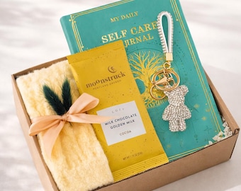 Self Care Gift Box for Her, Spa Wellness Set, Thank You Gift Idea, Thinking of You Package, Birthday Gift for Mom or Friend