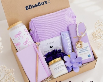 Self Care Gift Box for Women, Thinking of You Gift, Cozy Care Package, Relaxation Spa Gift, Birthday Gift for Her