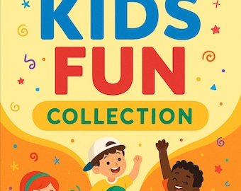 Afdrukbaar activiteitenboek voor kinderen | Peuter bezig boeken kleurplaten puzzels | Pdf direct downloaden