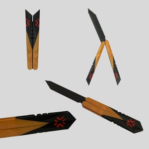 Valorant VCT 2022 Balisong Prop – 3D Printed