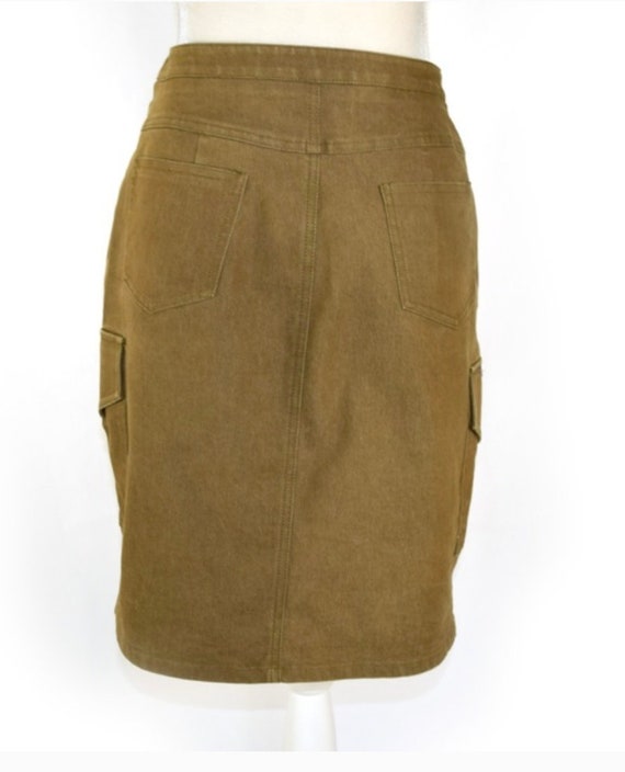 Vintage Betsey Johnson cargo skirt, M - image 3