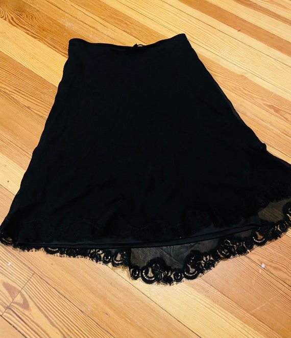 Betsey Johnson vintage lace skirt size 8
