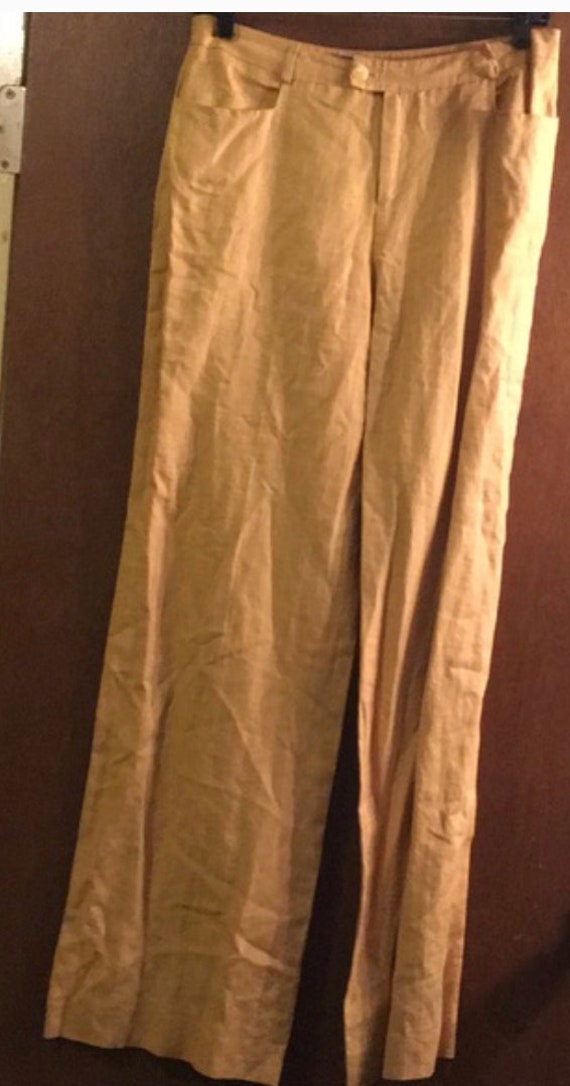 Vintage Betsey Johnson Linen pants, M