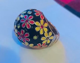 Vintage Betsey Johnson Enamel ring