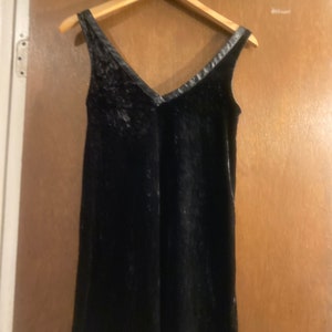 Vintage velvet Betsey Johnson dress S