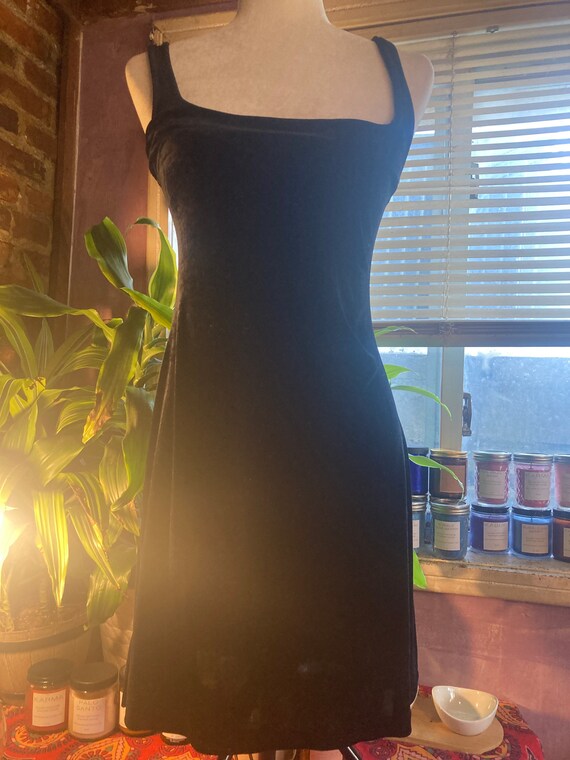 Vintage Betsey Johnson velvet short dress - image 2