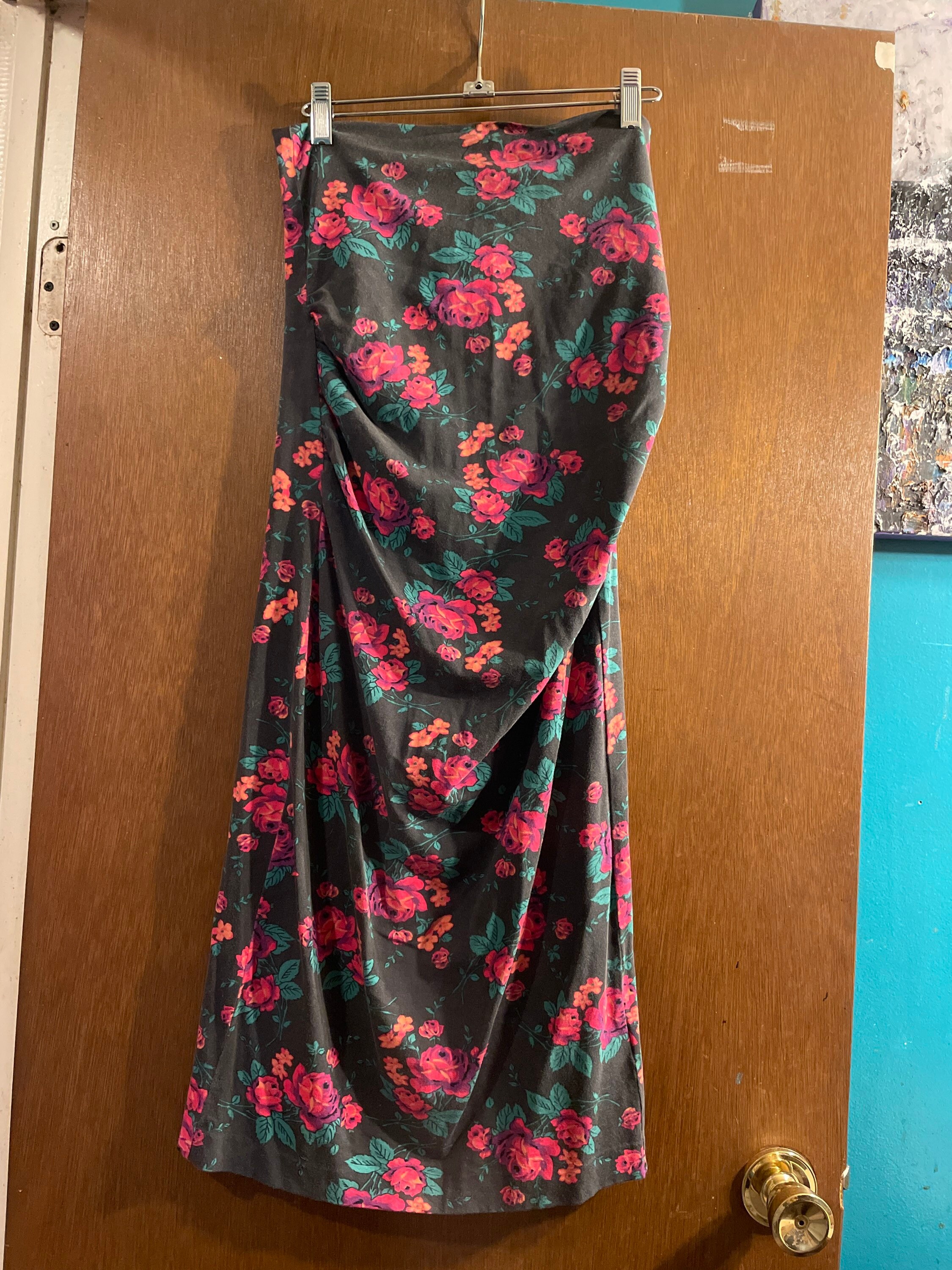 Vintage Betsey Johnson floral dress s