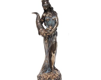 Estatua de la Diosa de la Fortuna / Figura de la mitología griega