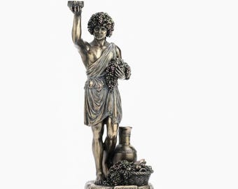 Estatua de Dioniso / Dios griego del vino / Figura de Baco
