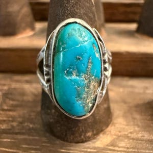 Handmade Native Turquoise Ring