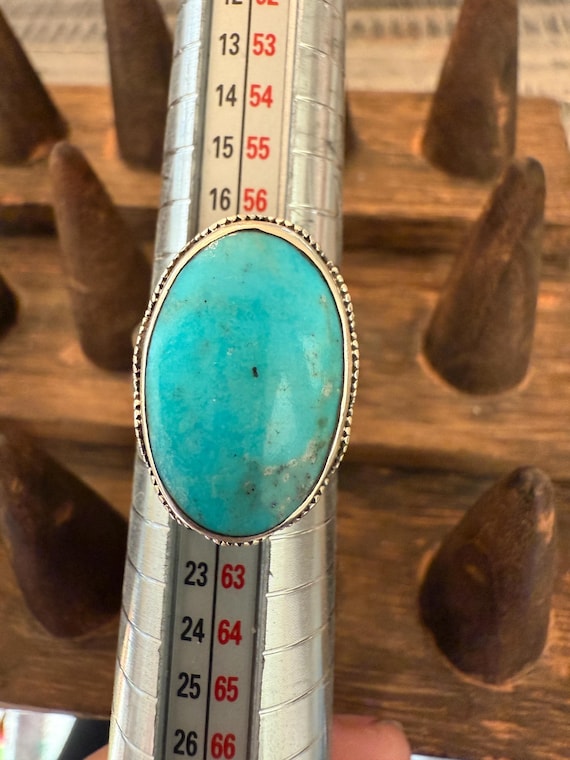 Handmade Large American-Made Turquoise Statement … - image 5
