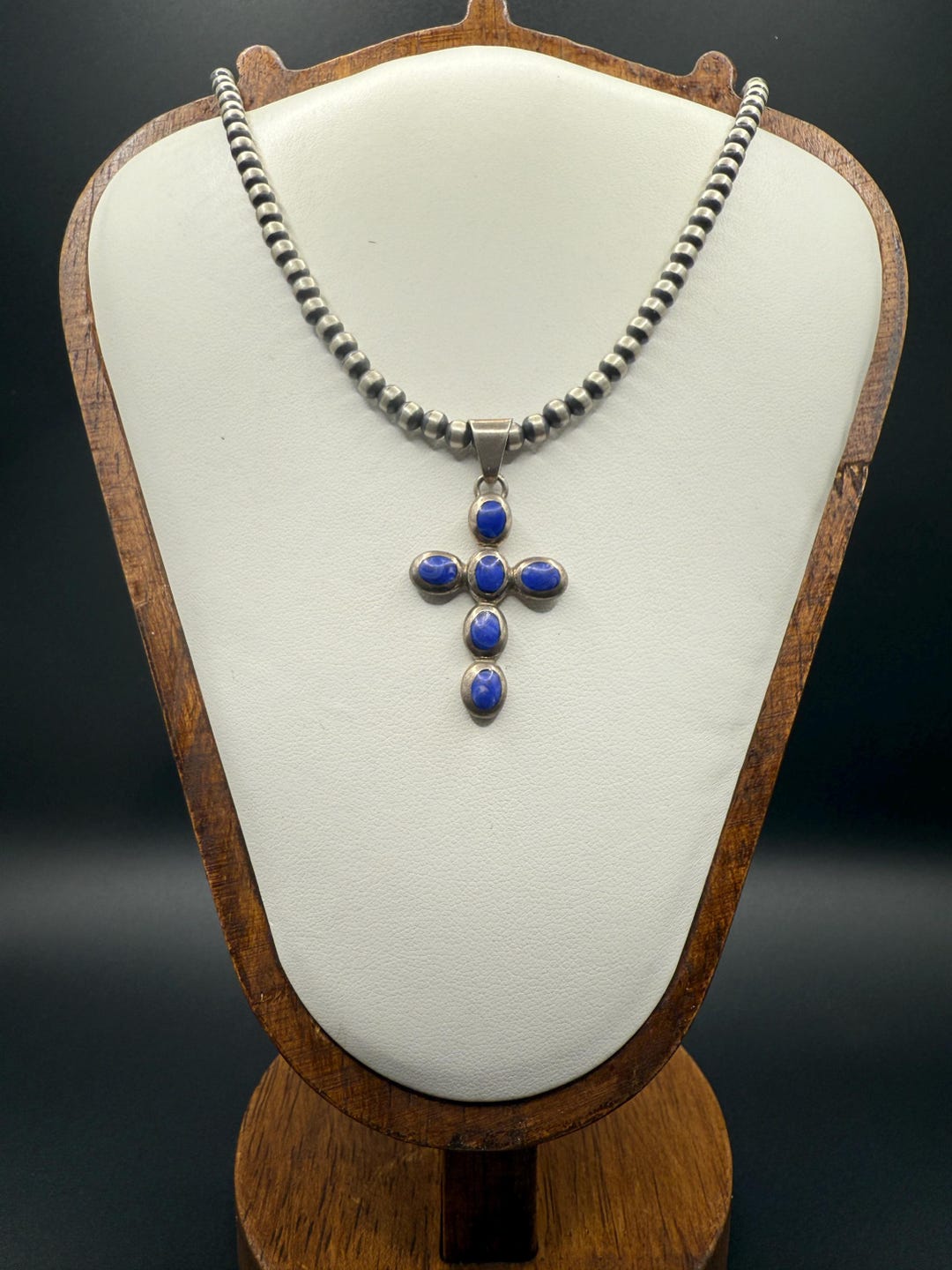 Vintage Taxco Lapis Cross Pendant – Mexican Sterling Silver - Etsy