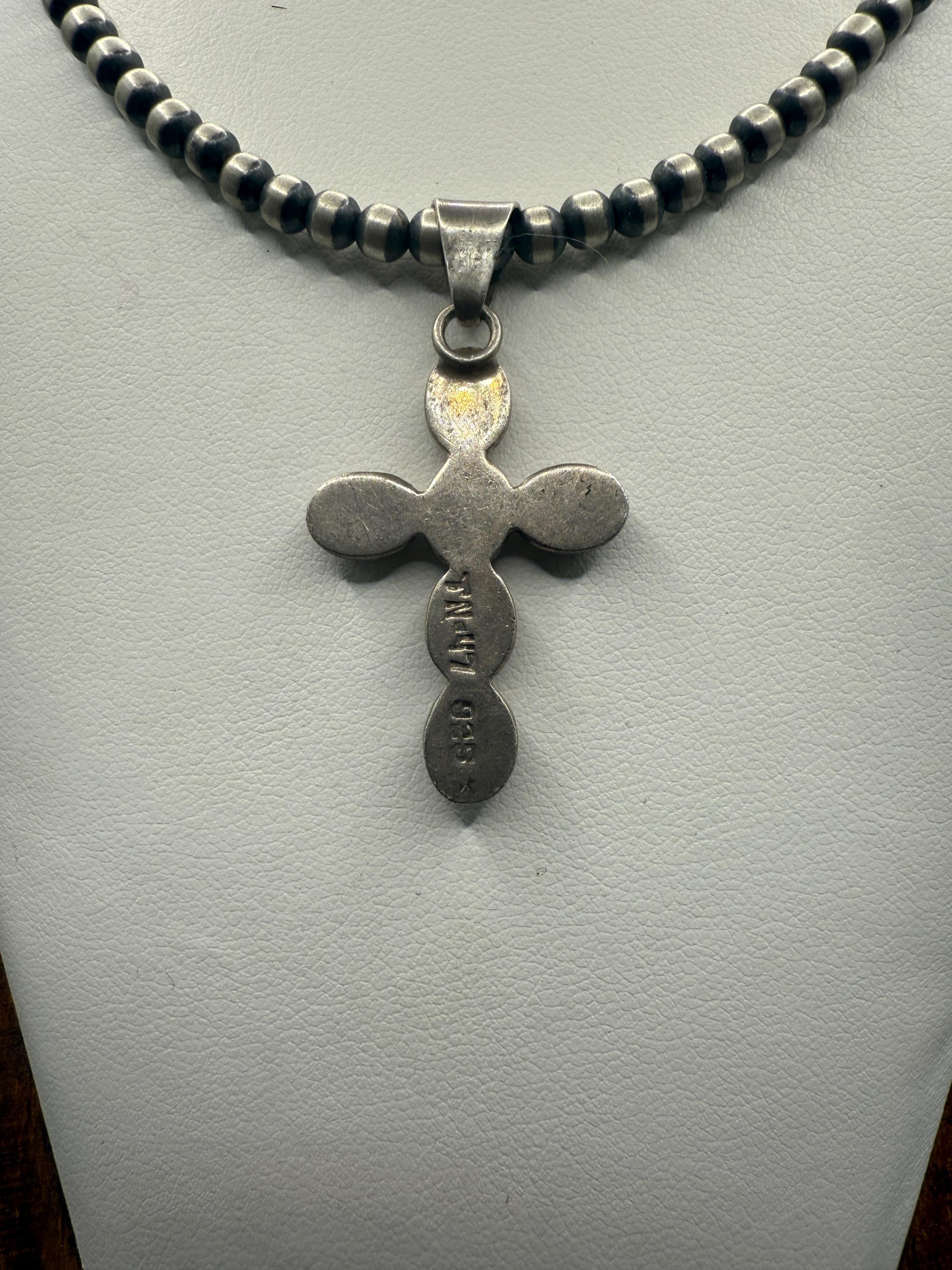 Vintage Taxco Lapis Cross Pendant – Mexican Sterling Silver - Etsy