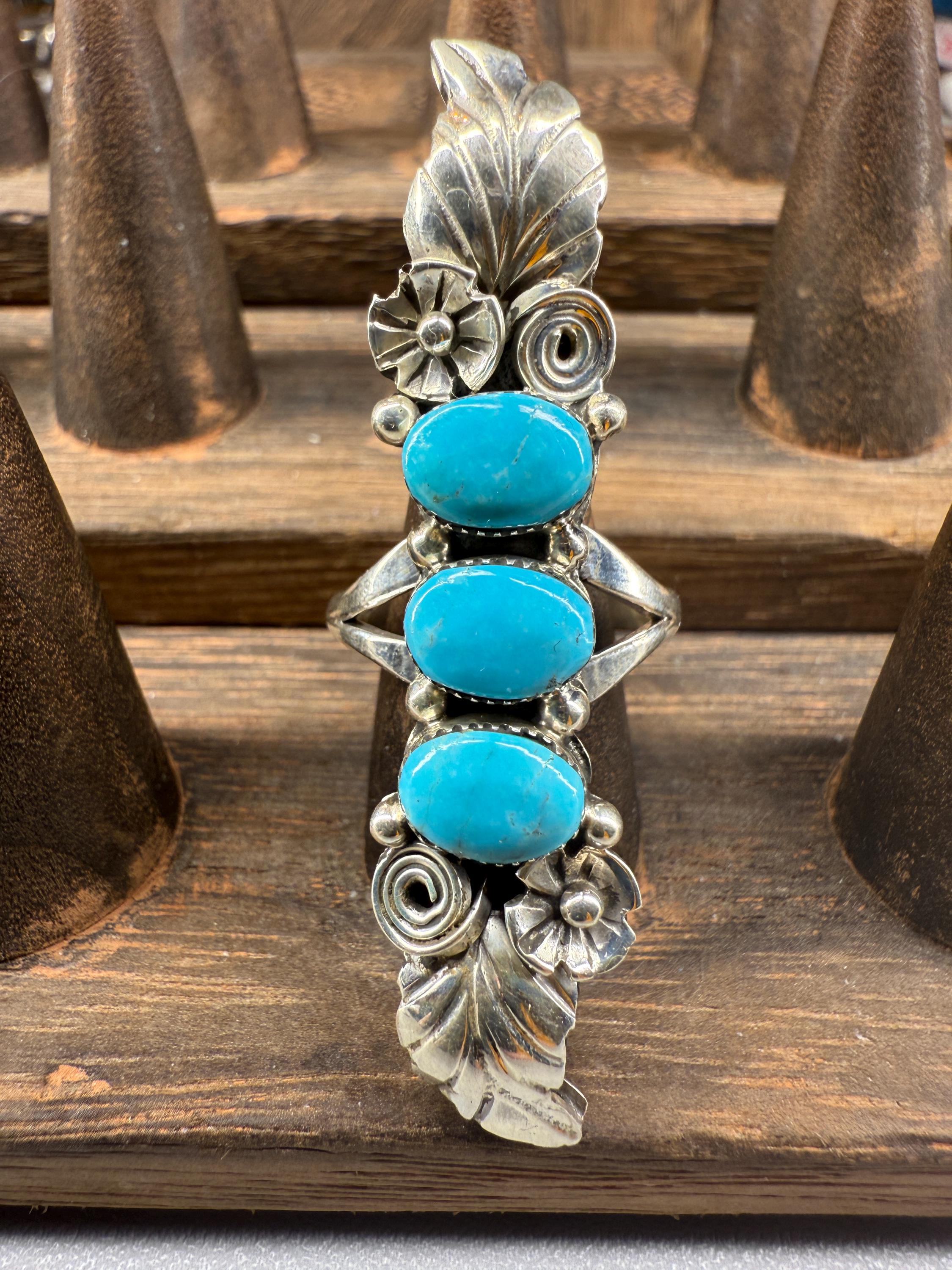 Running bear turquoise ring - Etsy 日本