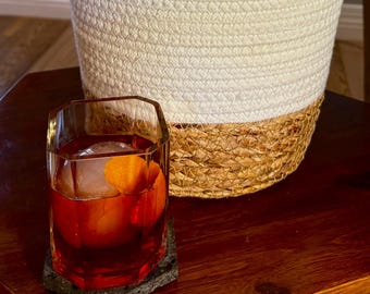 Vaso de vodka New Amsterdam reciclado