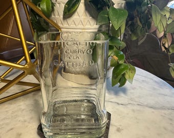 Vaso de tequila José Cuervo reciclado