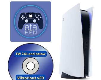 PS5 BD-J Viktorious v1.22 v22 Disc - FW 7.61 and Below - Plug and Play
