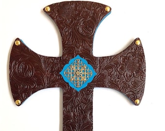 Cross Wall Hanging, decorative cross, Christian gifts, cross wall art, cross, wall crosses, cross decor, cross wall decor, religious cross,