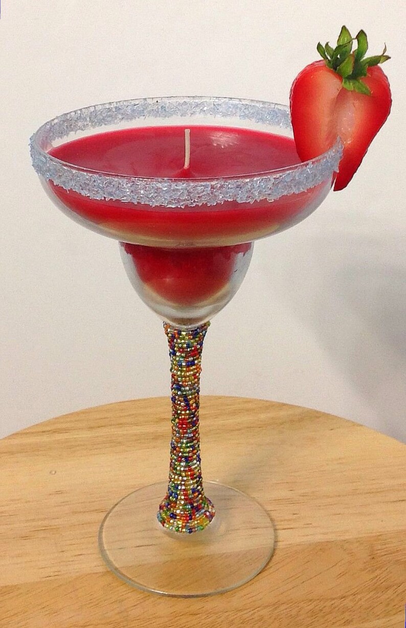 Christmas candles,handmade candles, unique candles,party favors, holiday margarita candles/ candle gifts/ unique candles/ holiday candles bild 3